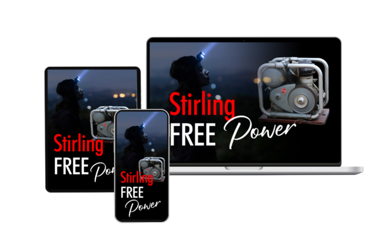 Stirling Free Power: Generate Free Electricity at Home with Stirling Engine Technology product image