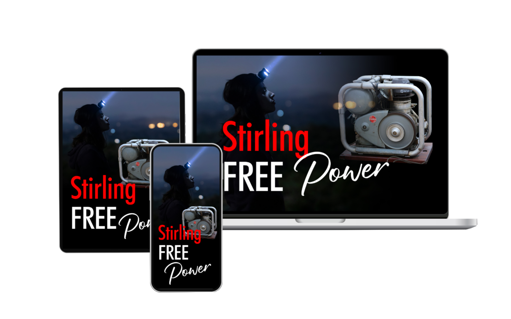 Stirling Free Power: Generate Free Electricity at Home with Stirling Engine Technology product image