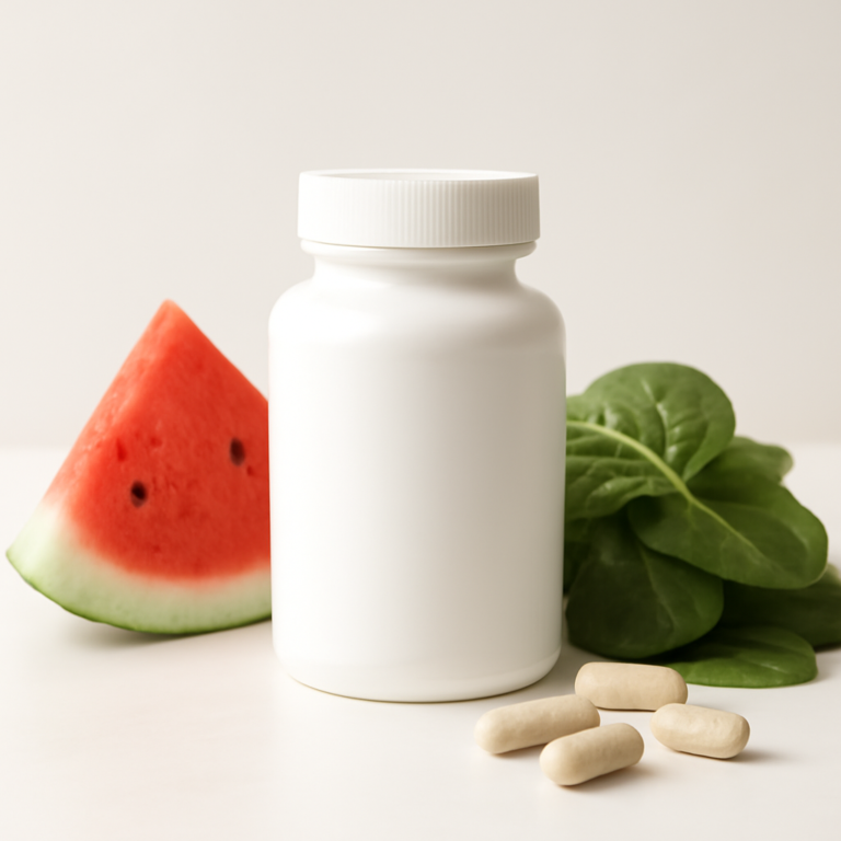 FLOW Nitric Oxide Booster: Restore Your Blood Flow Naturally with Organic Watermelon & Spinach product visual