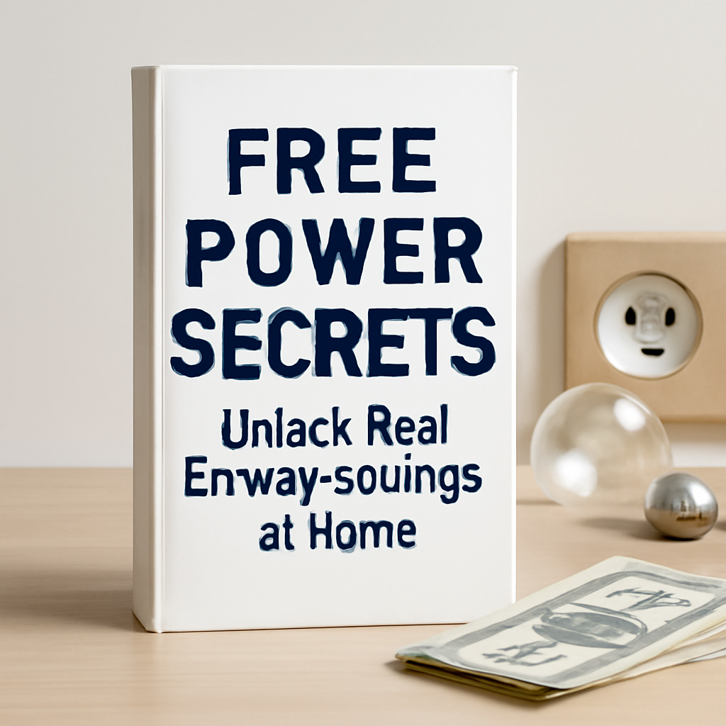 Free Power Secrets: Unlock Real Energy Savings at Home product visual