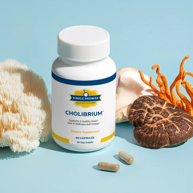 Cholibrium™: Advanced Mushroom Extract Blend for Heart Health & Antioxidant Support product image