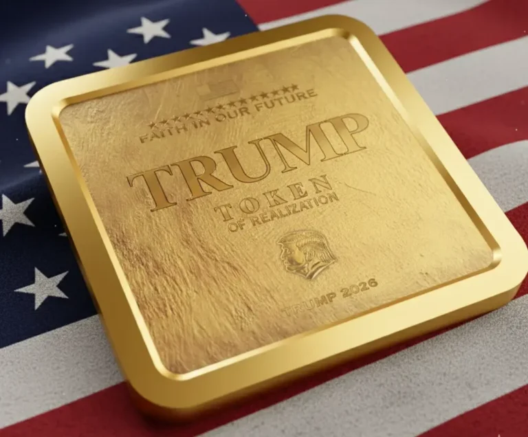 Trump Token – The Official 2026 Golden Token of Realization product image