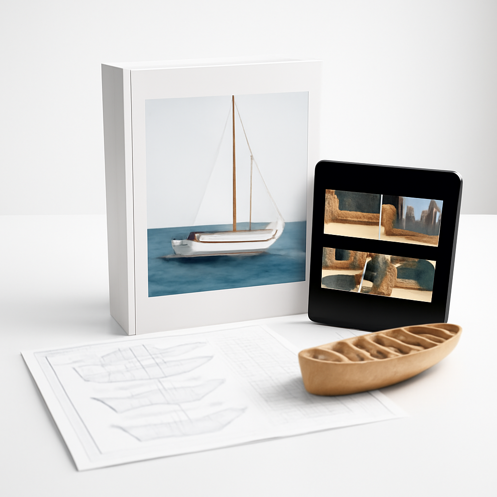Build Your Dream Boat with 518 Step - by - Step Plans – MyBoatPlans product visual
